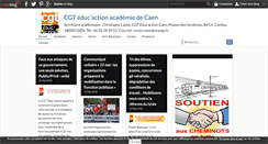 Desktop Screenshot of cgteduc-caen.fr